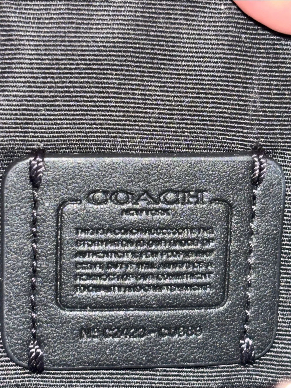 Coach Mini Barrel Bag in Brown Signature Canvas with Dark Brown Trim